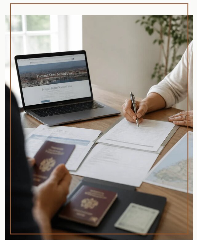 Оформление Digital Nomad и ВНЖ Португалии в Сосновоборске